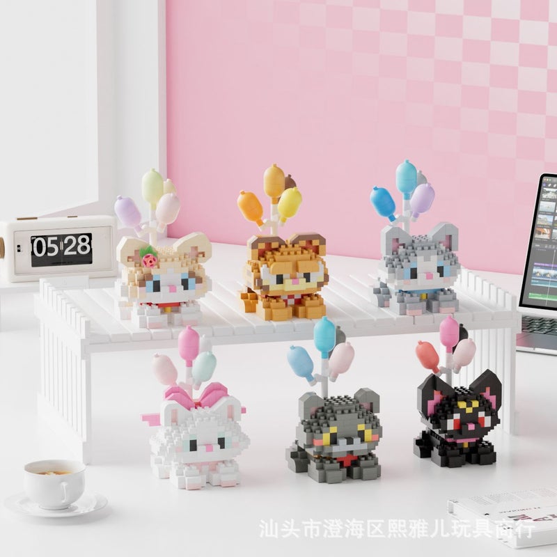 Compatible With Lego Chai Dog Animal Labrador Cartoon Doll Assembled Building Blocks Children'S Creative Educational Toys - Image 5